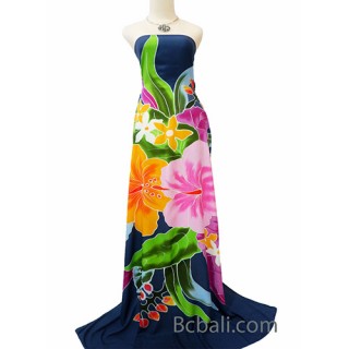 new design rayon sarongs hand painting made in bali